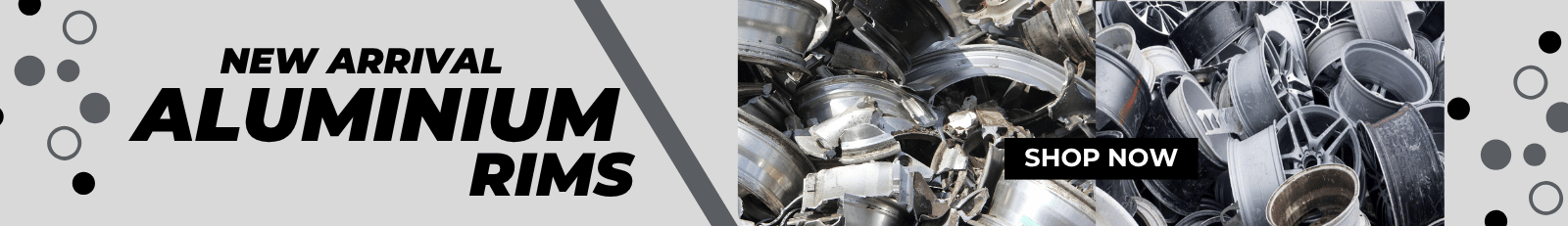 Aluminium Rims Scrap Banner
